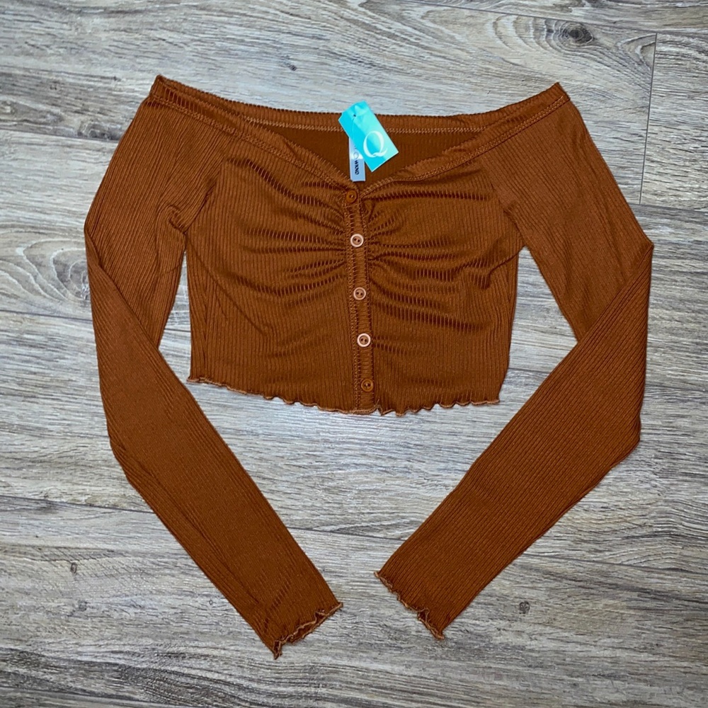🍂 Off the shoulder Long-sleeve